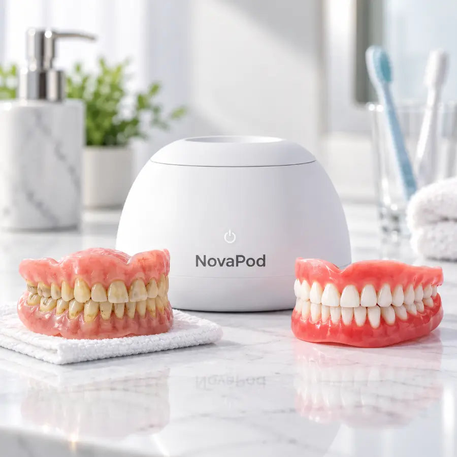 NovaPod Denture Cleaner